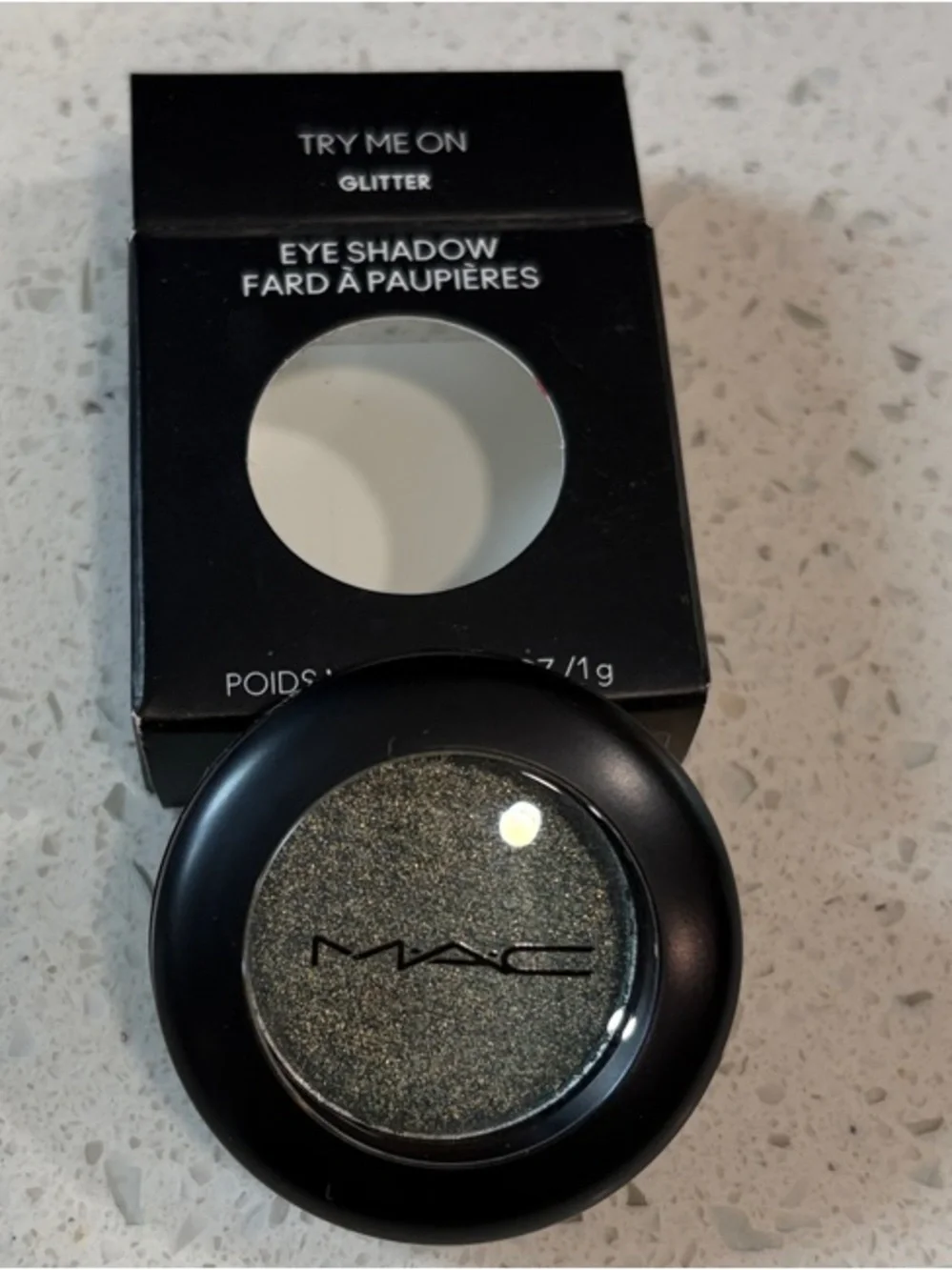 New in Box MAC Cosmetics Glitter Eyeshadow Single — Try Me On